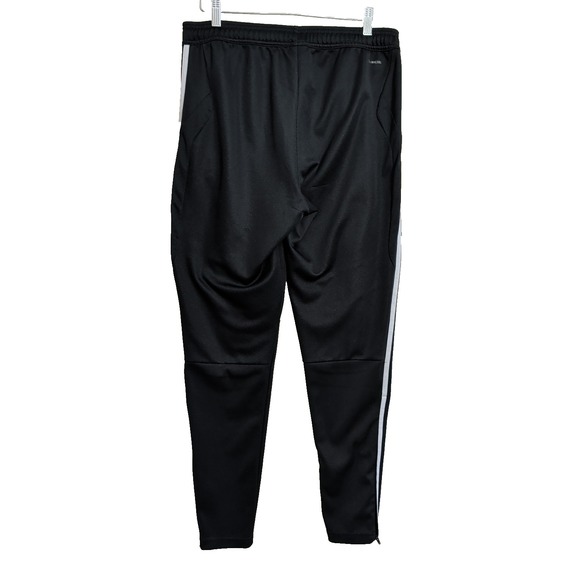 Adidas TIRO 19 Training Pants Mens M Black Climacool Tapered Activewear Soccer - Picture 2 of 15